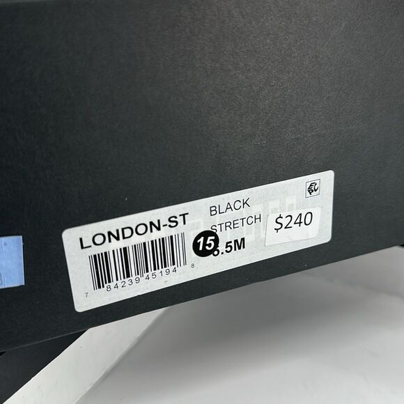 Eileen Fisher Boots Wm 6.5 M Black Knit Sock Wedge Ankle Bootie London Stretch - Picture 11 of 11